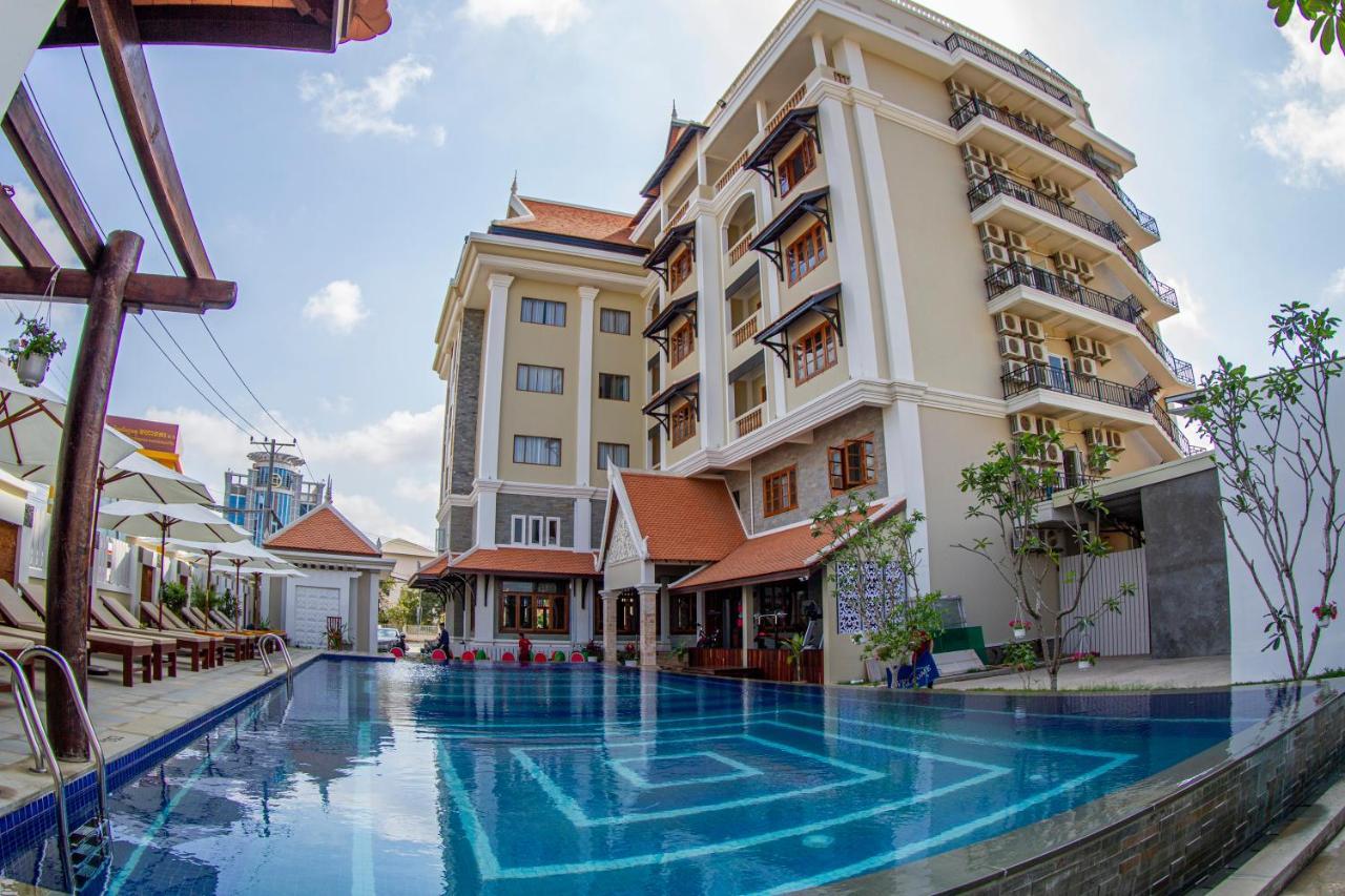 Kampong Thom Palace Hotel Bagian luar foto